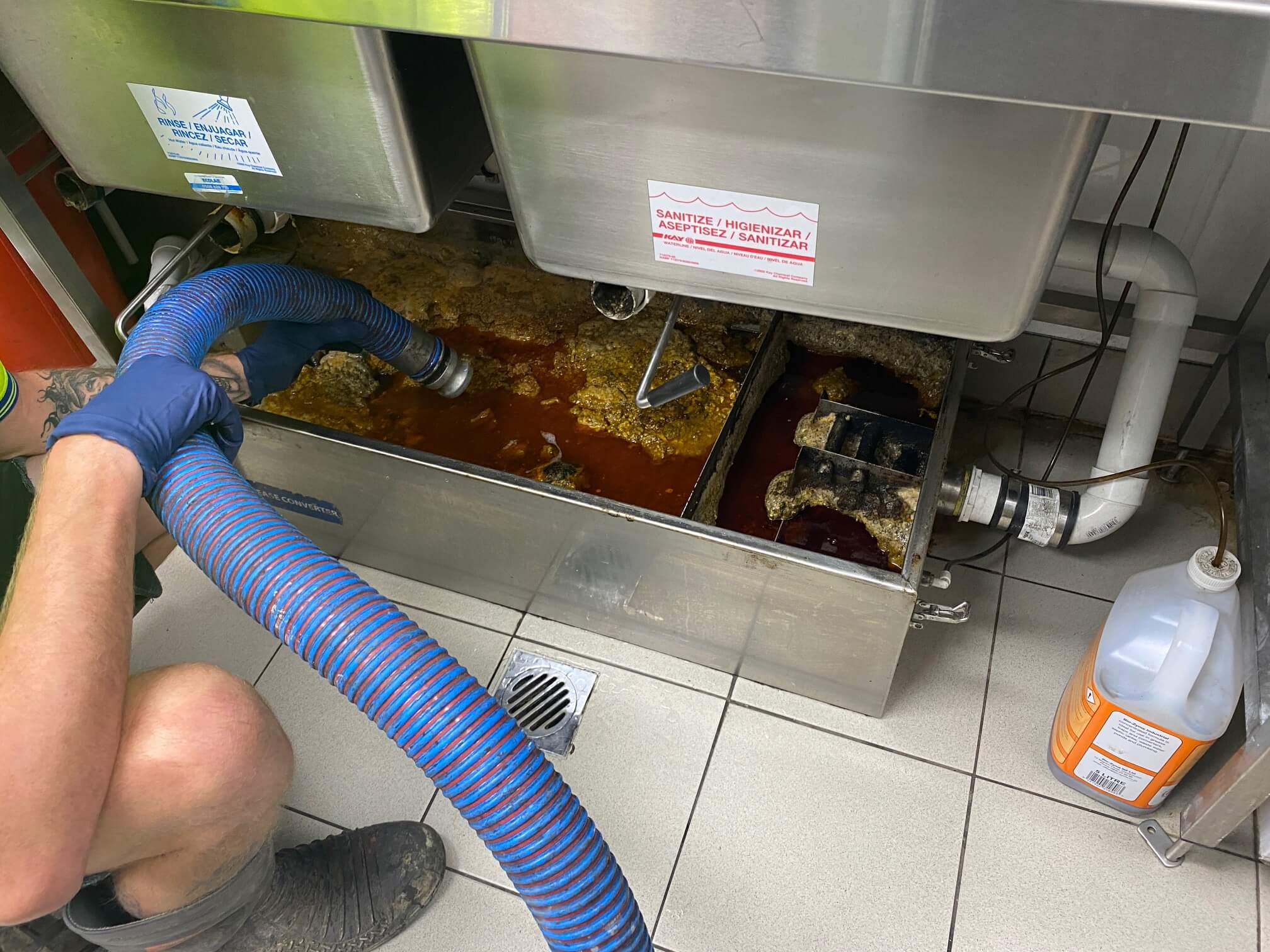 Grease Trap Cleaning in Bentonville